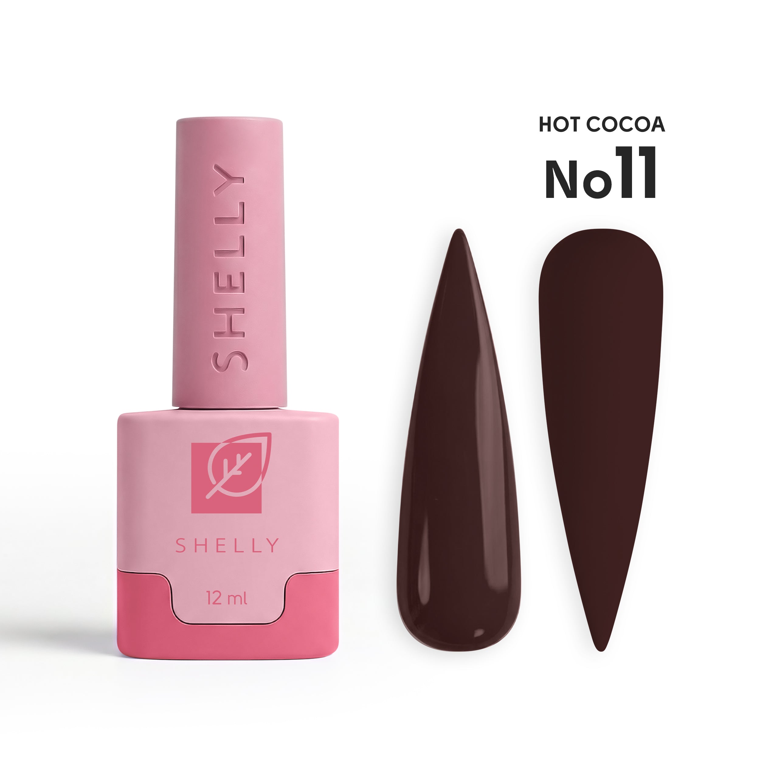 Гель-лак 11 Hot Cocoa Shelly 12 мл