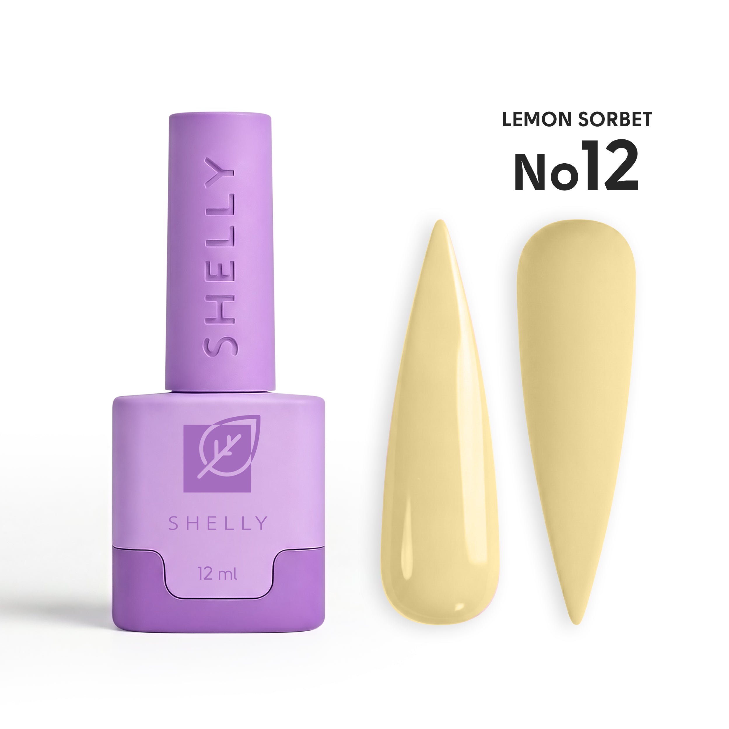 Гель-лак 12 Lemon Sorbet Shelly 12 мл