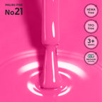 Гель-лак 21 Malibu Pink Shelly 12 мл