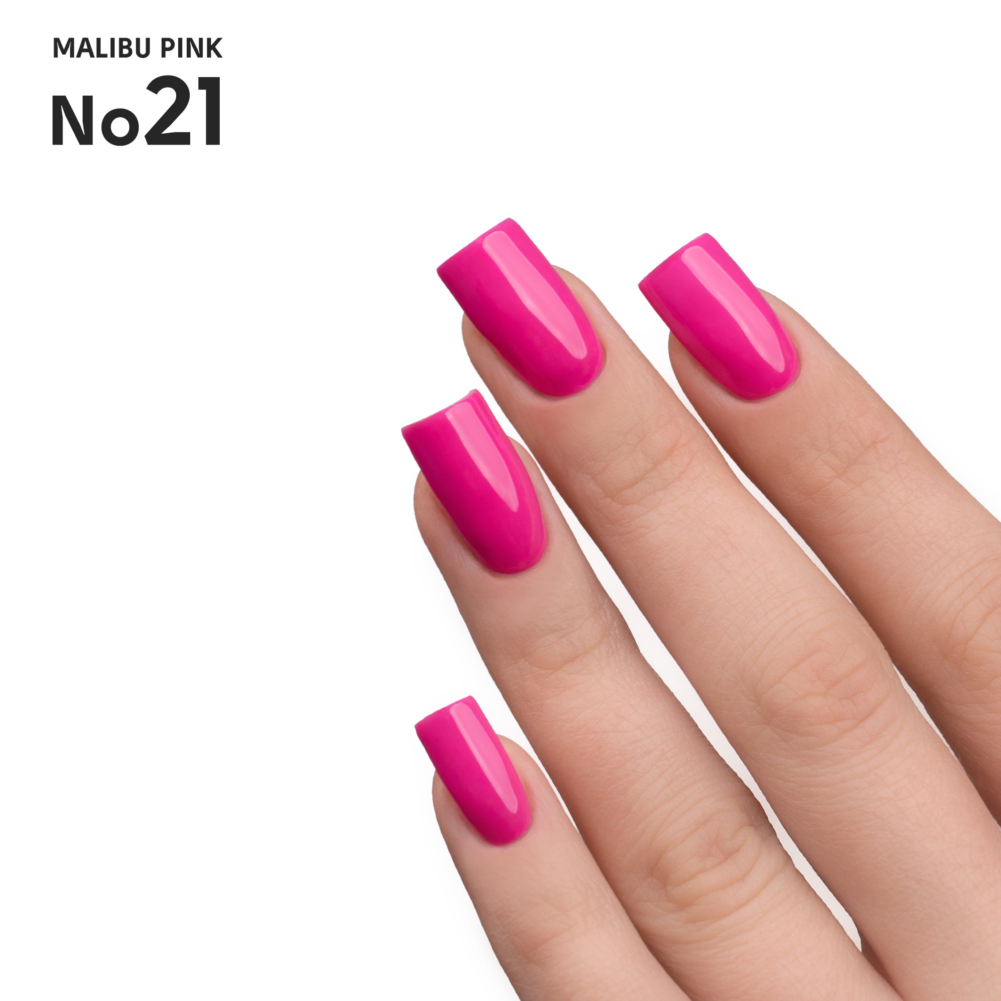 Гель-лак 21 Malibu Pink Shelly 12 мл