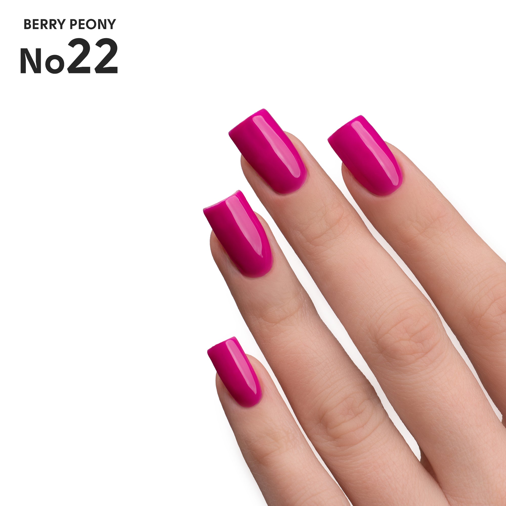 Гель-лак 22 Berry Peony Shelly 12 мл