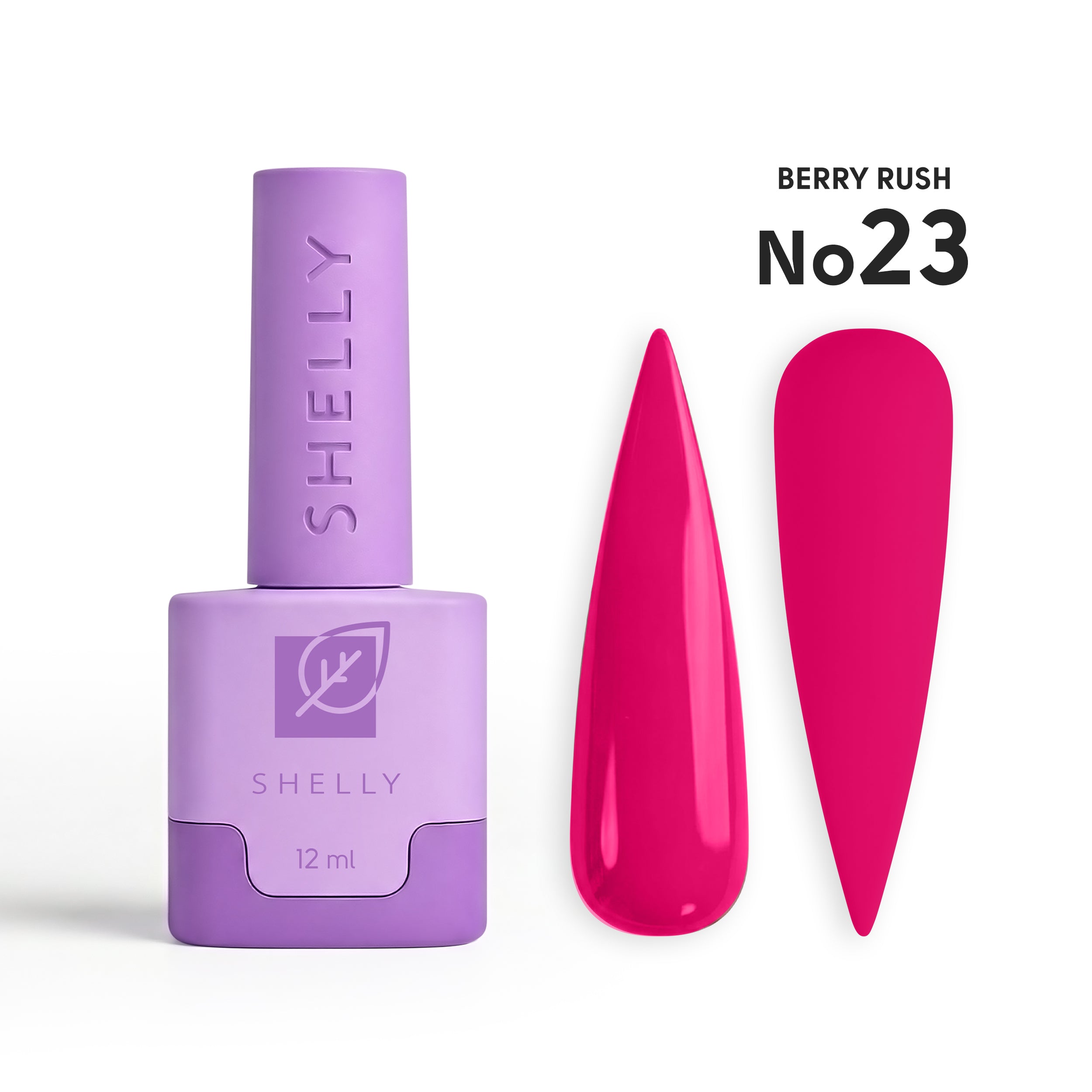 Гель-лак 23 Berry Rush Shelly 12 мл
