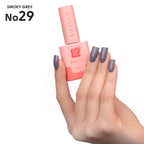 Гель-лак 29 Smoky Grey Shelly 12 мл