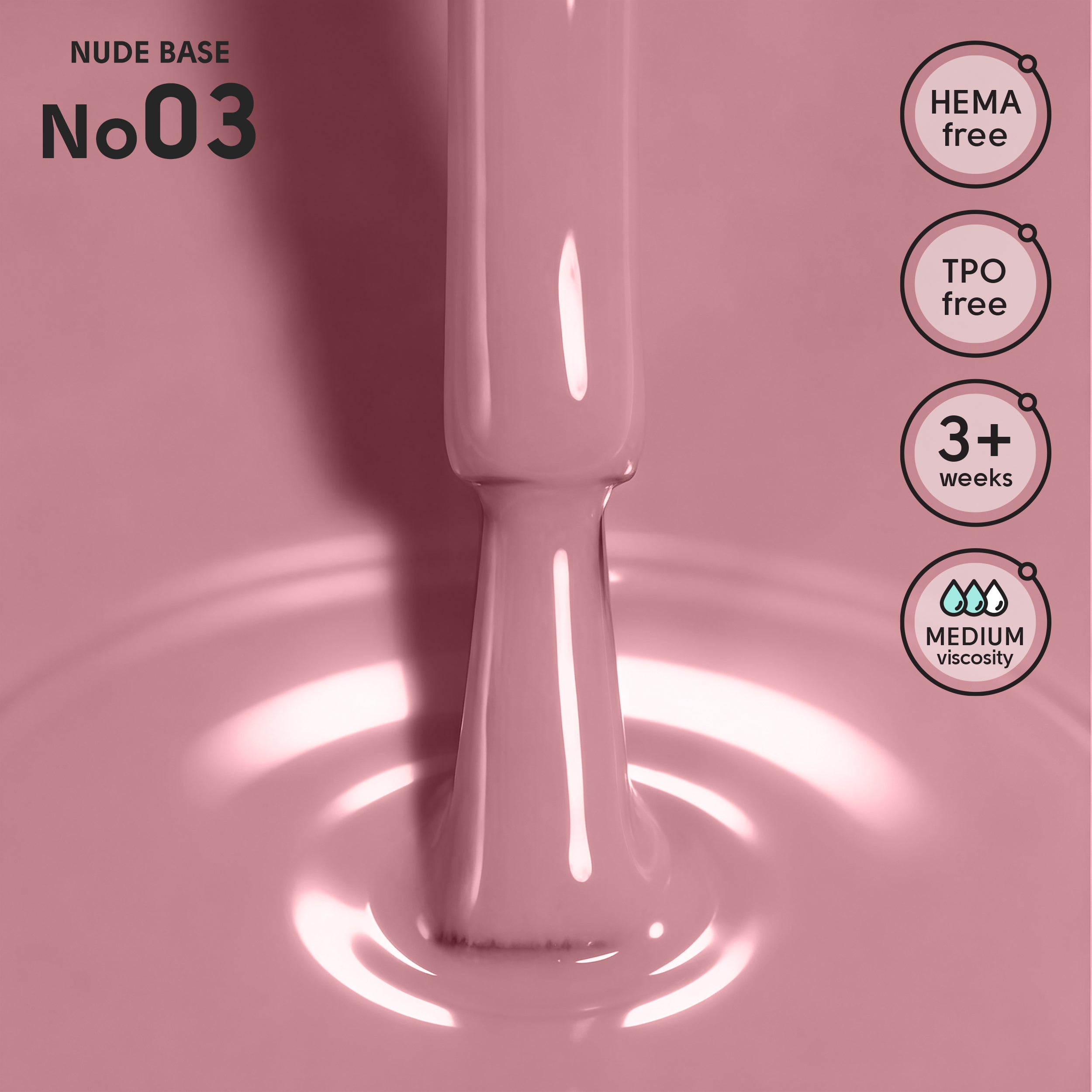 Камуфлююча база 03 Nude Base Shelly 12 мл