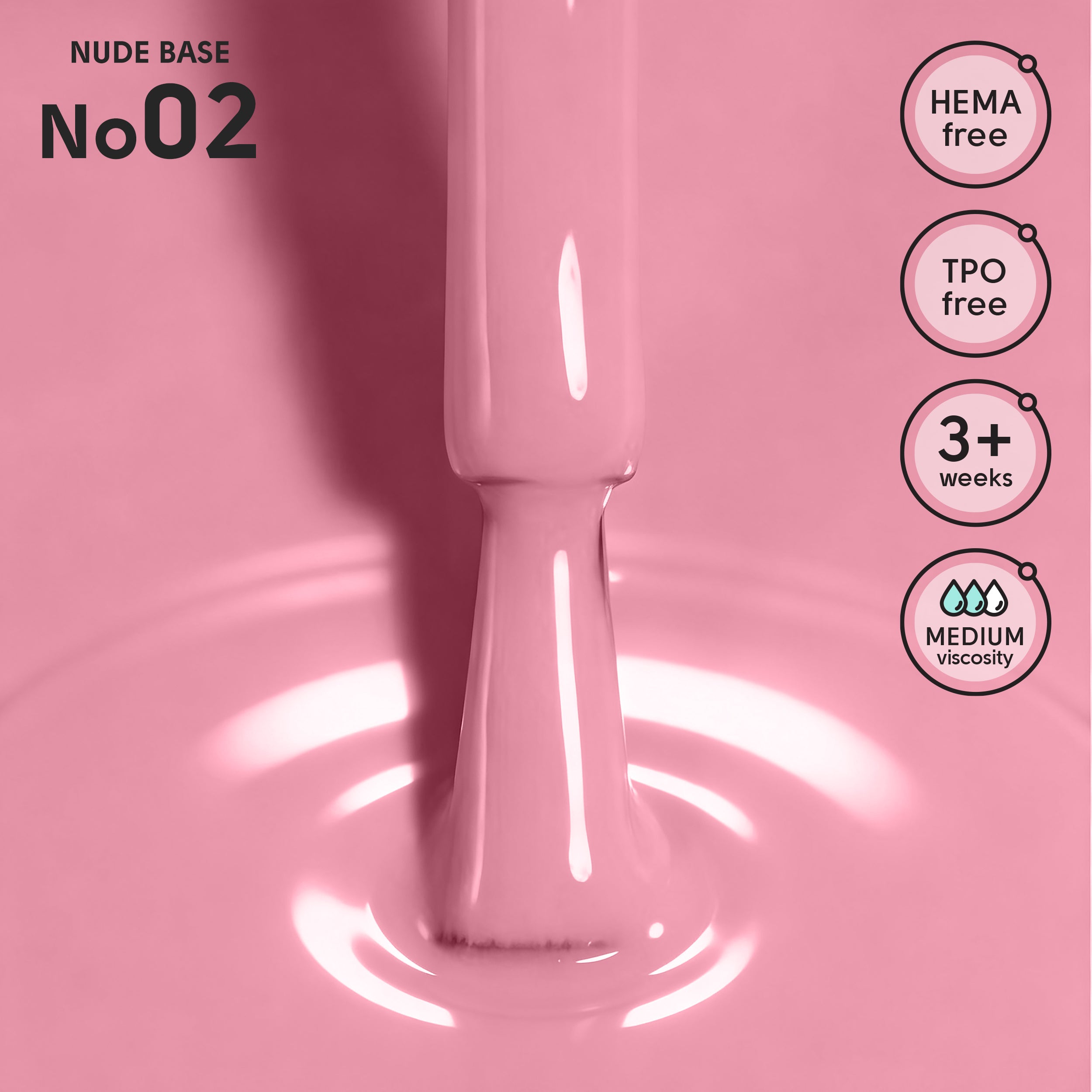 Камуфлююча база 02 Nude Base Shelly 12 мл