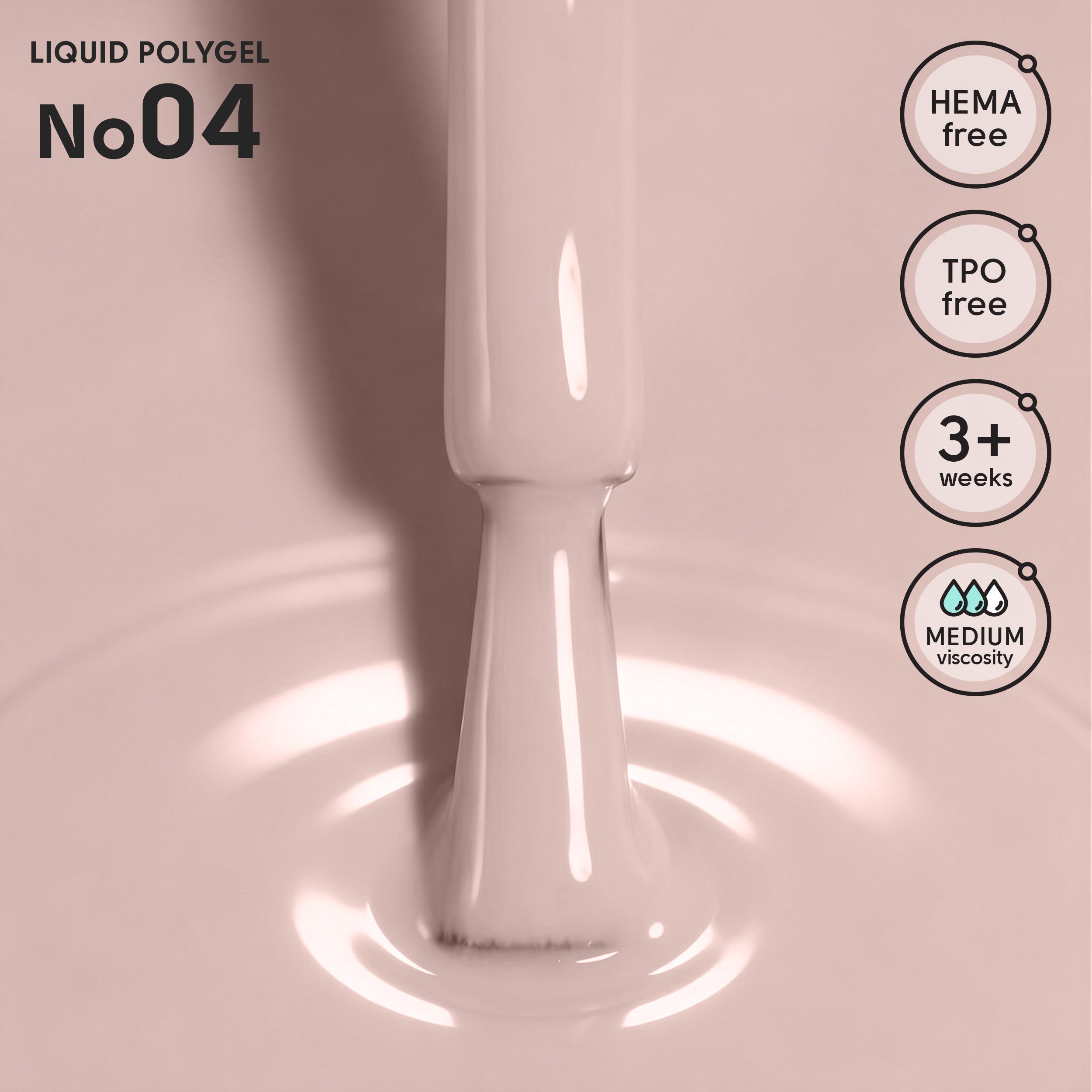 Рідкий полігель 04 Liquid PolyGel Shelly 12 мл