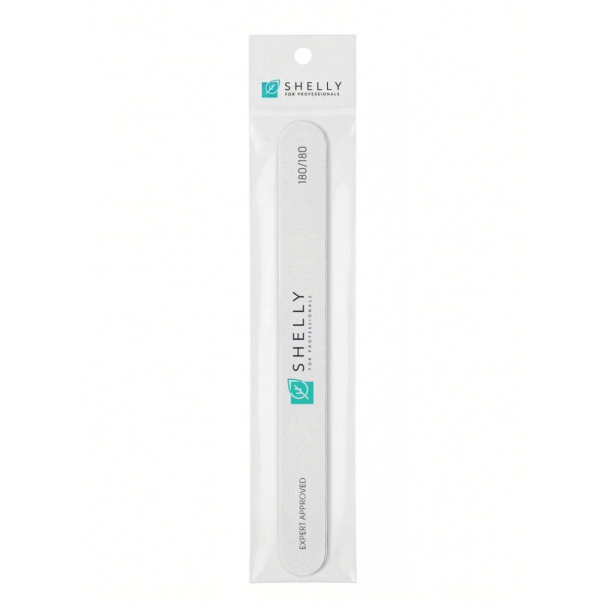 Пилка для нігтів Shelly EXPERT 180/180 гріт пряма