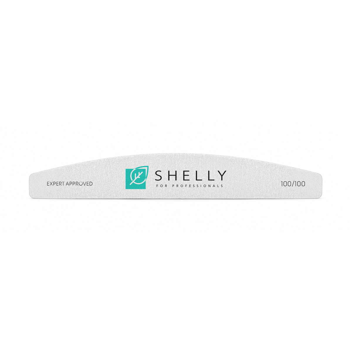 Пилка для нігтів Shelly EXPERT 100/100 гріт півмісяць