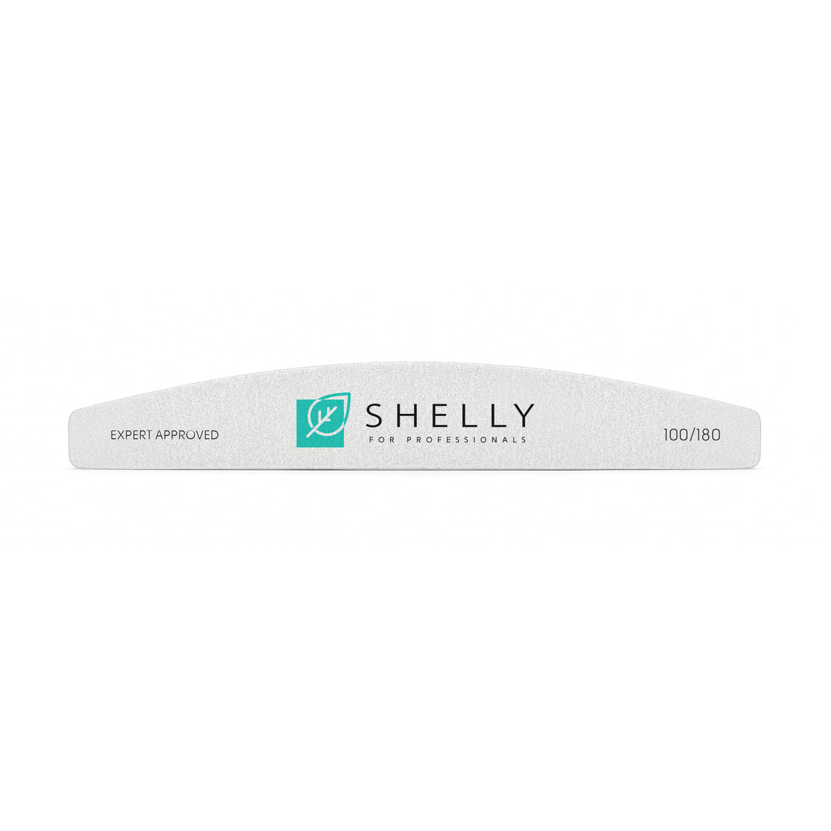 Пилка для нігтів Shelly EXPERT 100/180 гріт півмісяць