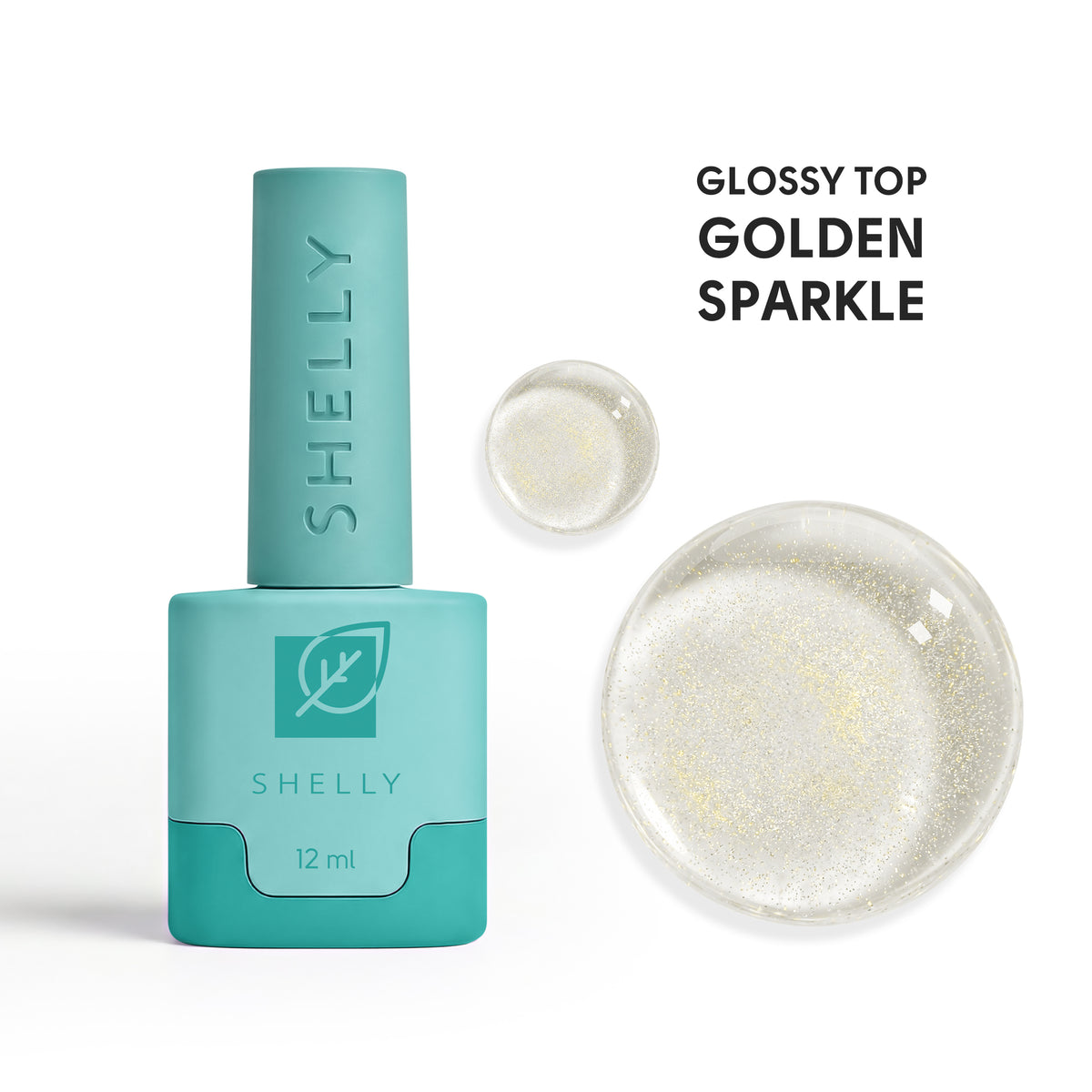 Топ із блискітками Golden Sparkle Top Shelly 12 мл