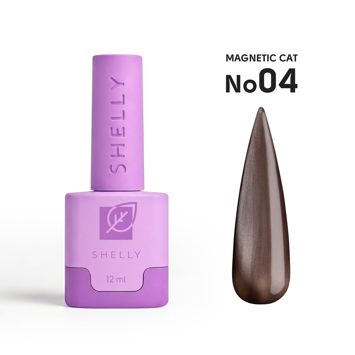 Гель-лак Magnetic Cat 04 Shelly 12 мл