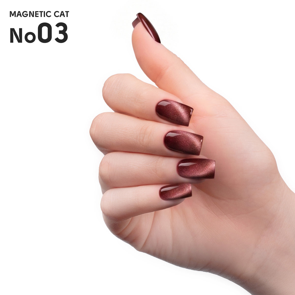 Гель-лак Magnetic Cat 03 Shelly 12 мл