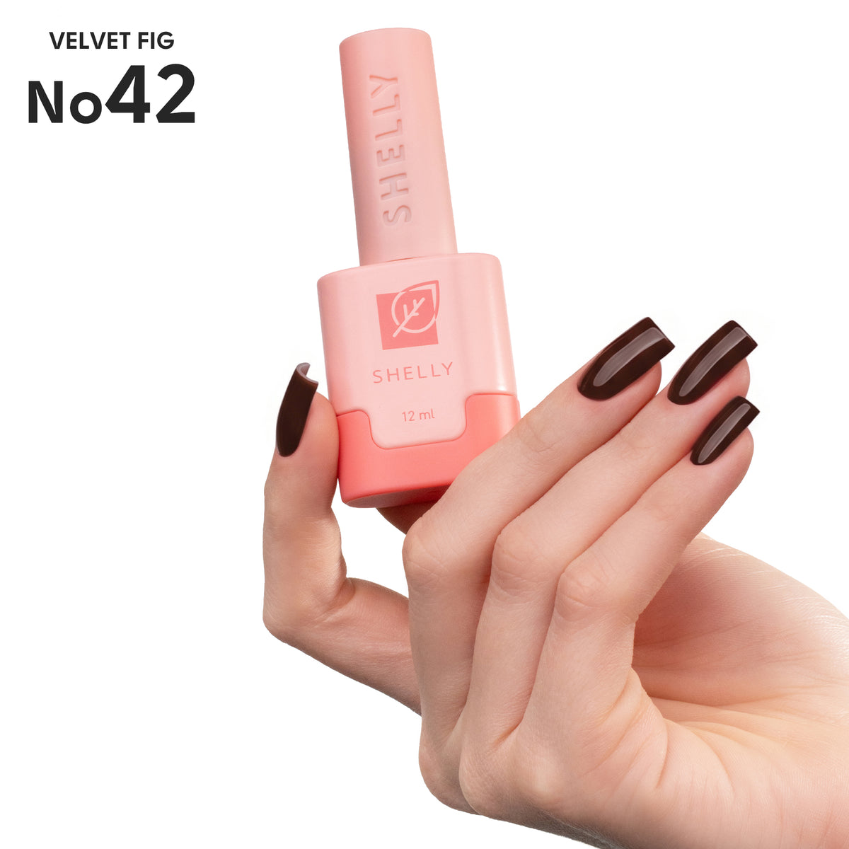 Гель-лак 42 Velvet Fig Shelly 12 мл