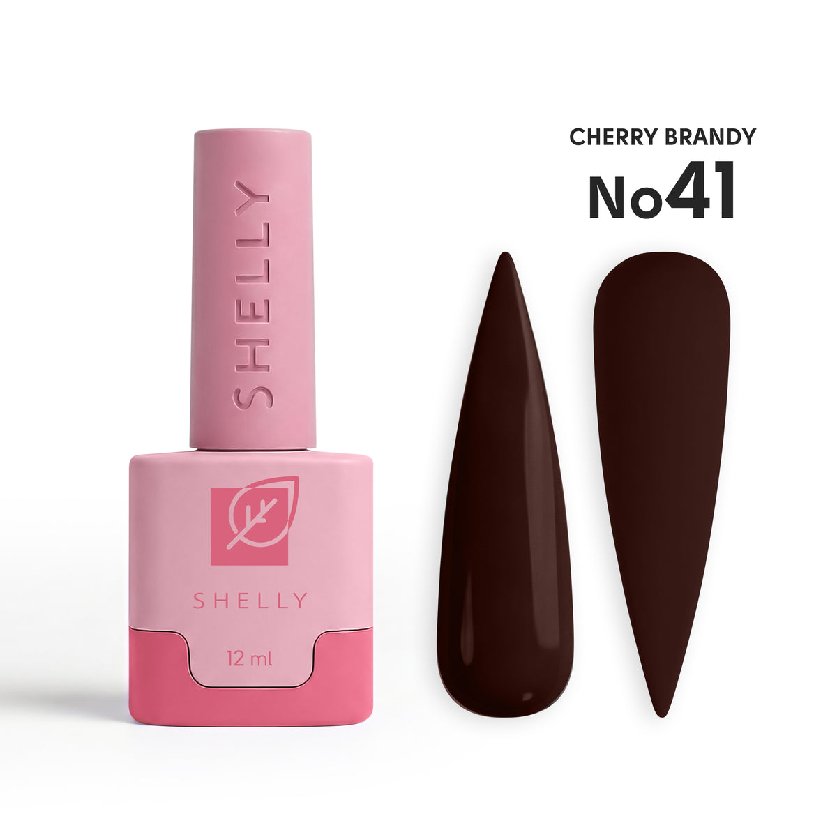 Гель-лак 41 Cherry Brandy Shelly 12 мл