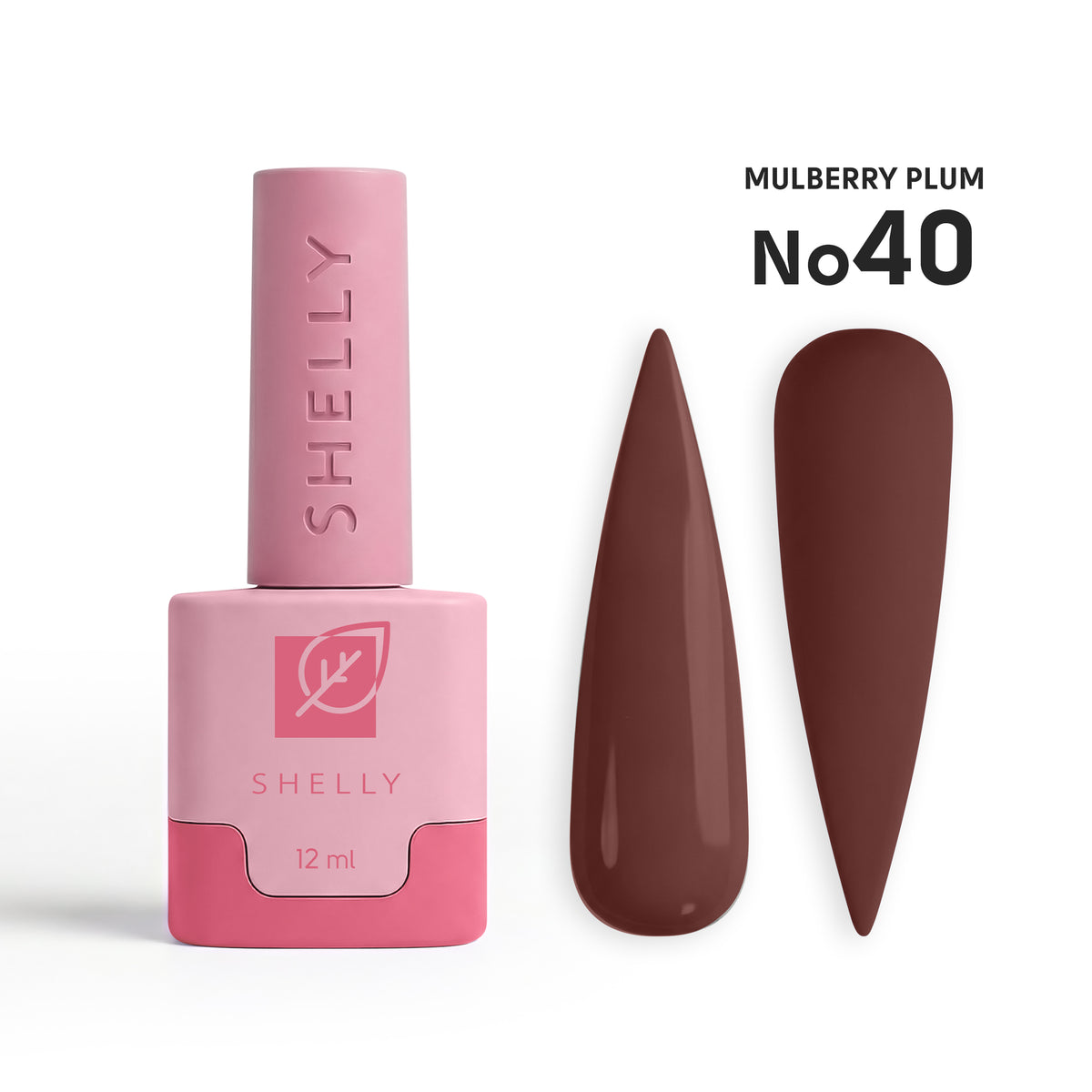 Гель-лак 40 Mulberry Plum Shelly 12 мл