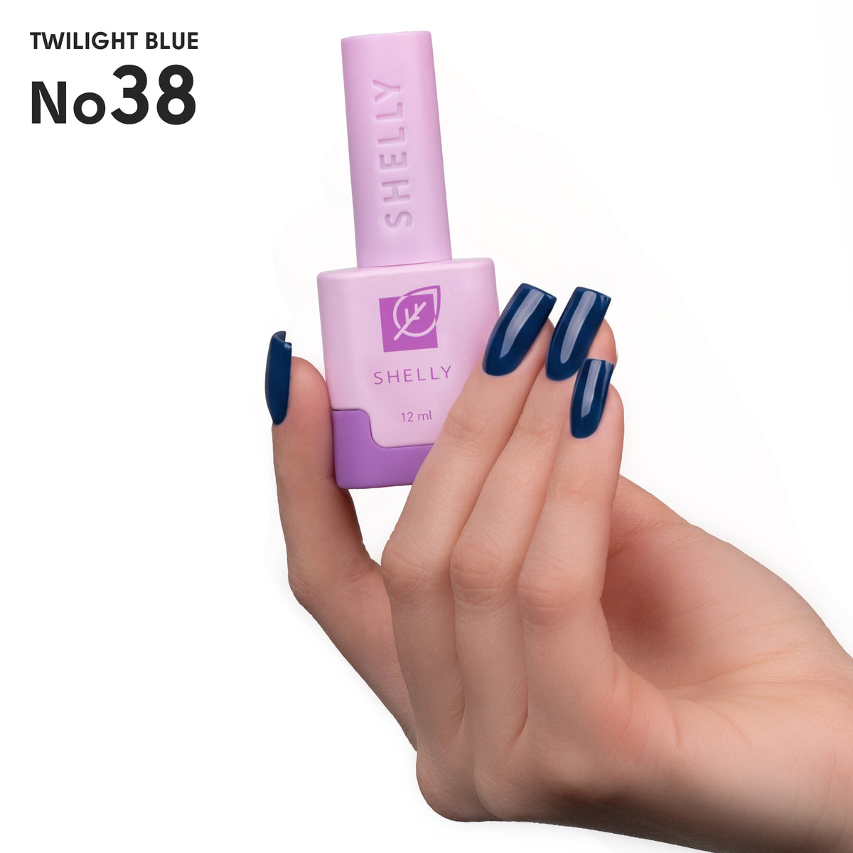 Гель-лак 38 Twilight Blue Shelly 12 мл