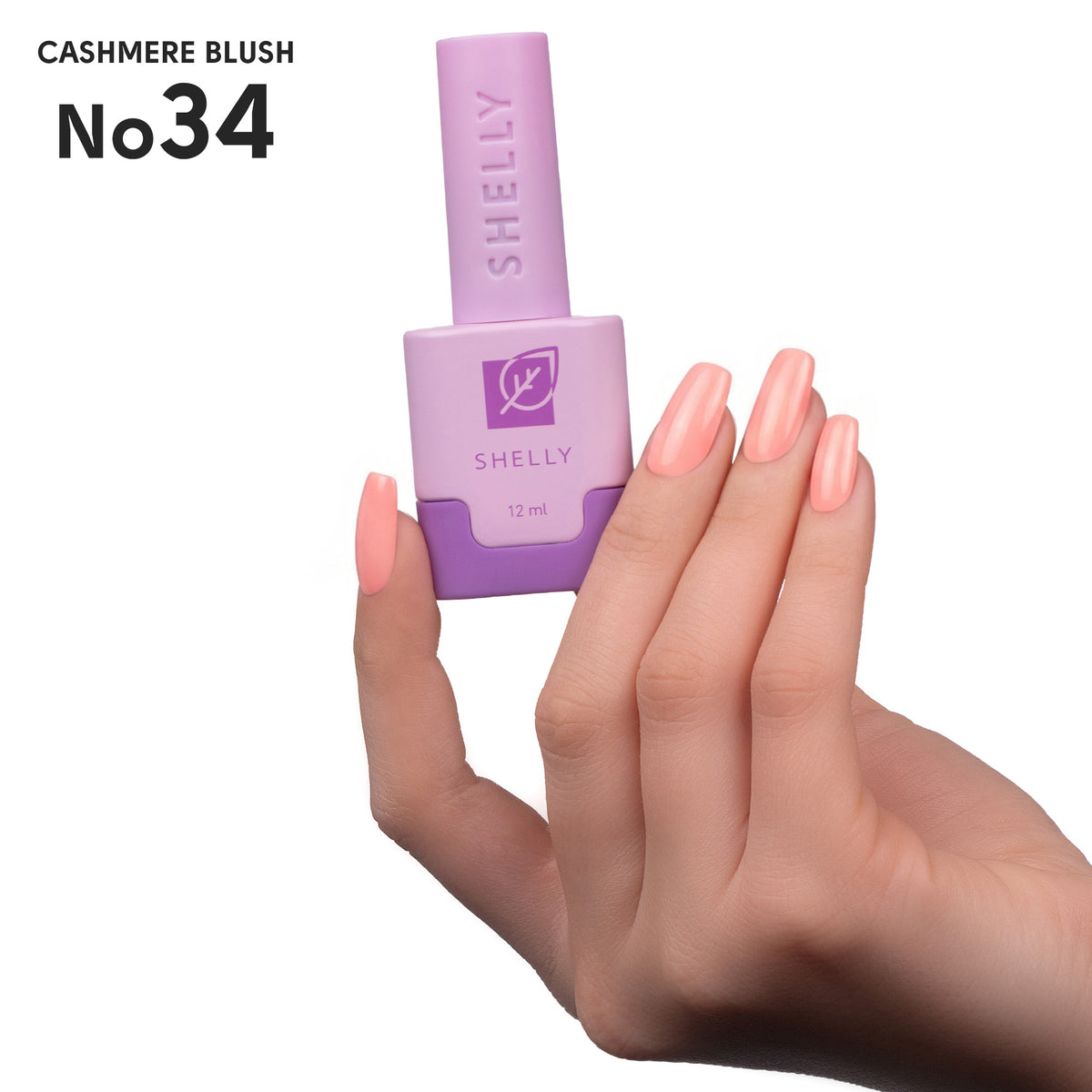 Гель-лак 34 Cashmere Blush Shelly 12 мл