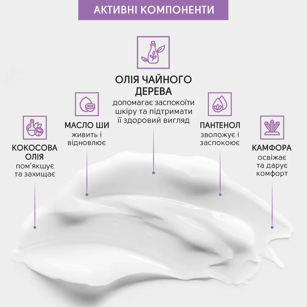 Успокаивающая мазь с маслом чайного дерева Shelly 30 мл