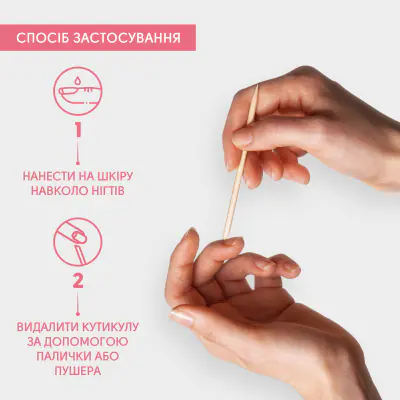 Ремувер для кутикули із сечовиною М'яке лезо Shelly 30 мл