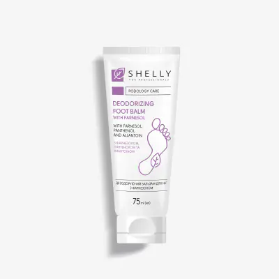 Дезодорирующий бальзам для ног с фарнезолом Shelly, 75 мл