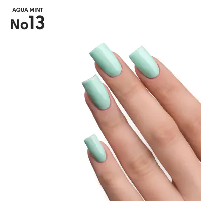 Гель-лак 13 Aqua Mint Shelly 12 мл