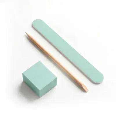 Набор одноразовый для маникюра бирюзовый Shelly 02