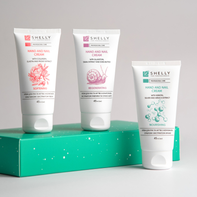   Новорічний набір кремів для рук Shelly Hand Cream Set