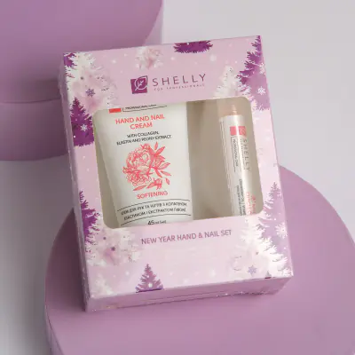 Новогодний набор для рук и ногтей Shelly Hand and Nail Set 
