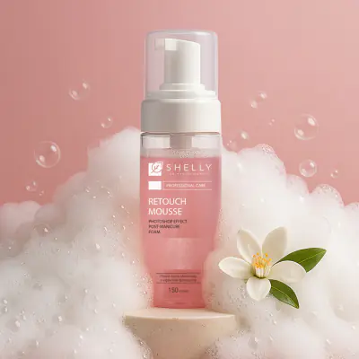 Пінка після манікюру з ефектом фотошопу Retouch Mousse Shelly 150 мл