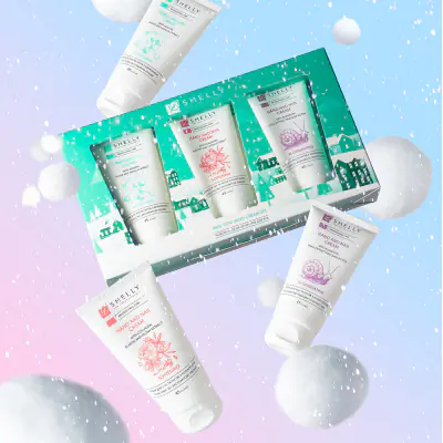   Новорічний набір кремів для рук Shelly Hand Cream Set