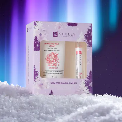 Новорічний набір для рук та нігтів Shelly Hand and Nail Set