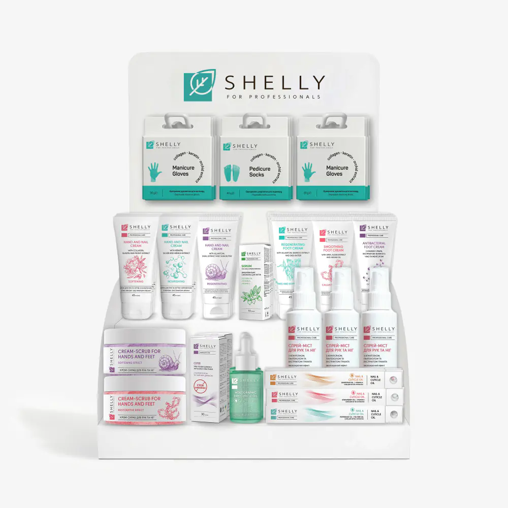 Стартовый набор косметики Shelly + брендированная полка в подарок