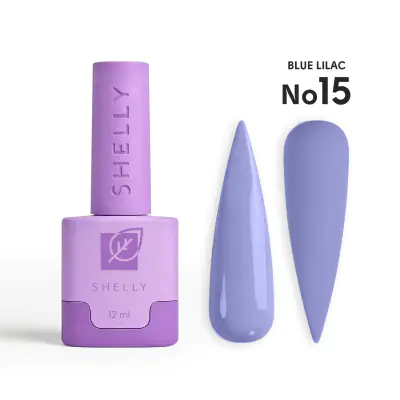 Гель-лак 15 Blue Lilac Shelly 12 мл