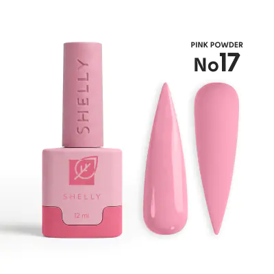 Гель-лак 17 Pink Powder Shelly 12 мл