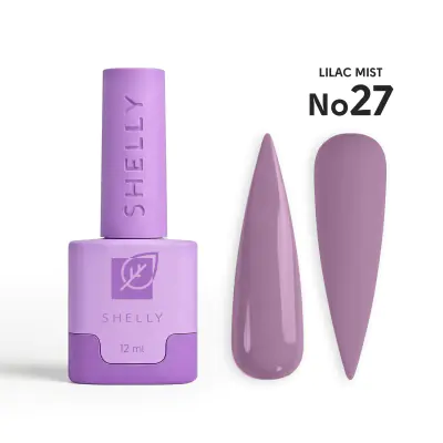 Гель-лак 27 Lilac Mist Shelly 12 мл