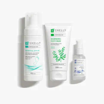 Комплекс для усунення сухості та інтенсивного живлення шкіри стоп Shelly