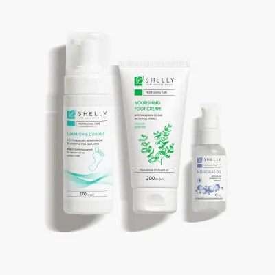 Комплекс для усунення сухості та інтенсивного живлення шкіри стоп Shelly