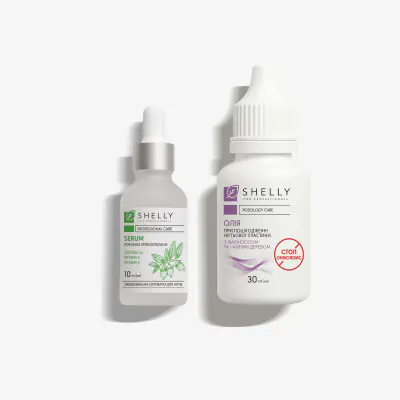 Комплекс для восстановления ногтевой пластины при онихолизисе Shelly