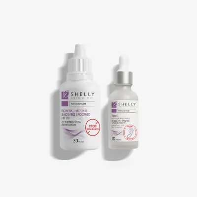 Комплекс подологических средств при проблеме вросшего ногтя Shelly