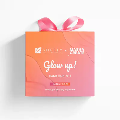 Набор для ухода за руками Glow up! SHELLY х Masha Create 