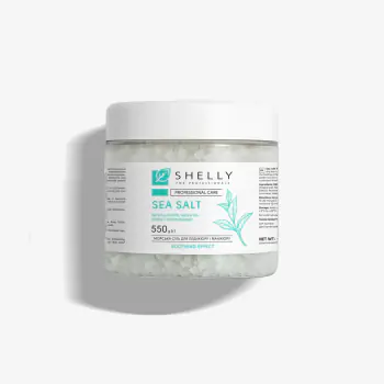 Сіль для ванн з алантоїном, екстрактом зеленого чаю та розмарину Shelly 550 г