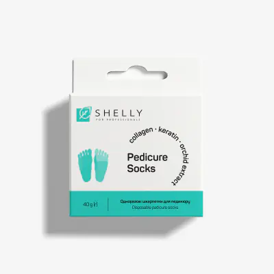 Одноразовые носочки для педикюра Shelly