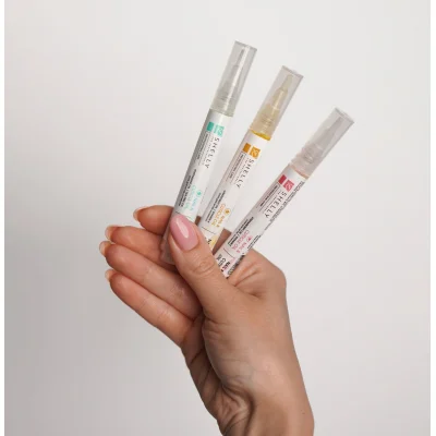 Масло для ногтей и кутикулы с экстрактом марокканской мяты и маслом чайного дерева Shelly 3 мл