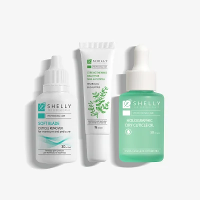 Комплекс для догляду за нігтями та кутикулою Shelly