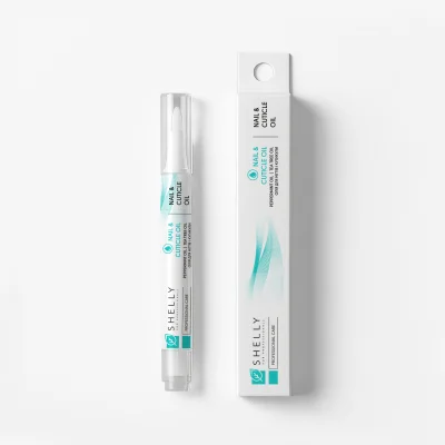 Масло для ногтей и кутикулы с экстрактом марокканской мяты и маслом чайного дерева Shelly 3 мл