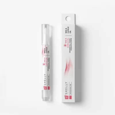Масло для ногтей и кутикулы с экстрактом земляники и витамином Е Shelly 3 мл